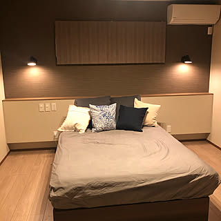 ベッド周り ふかし壁のインテリア実例 Roomclip ルームクリップ ベッド周り ふかし壁のインテリア実例 Roomclip ルームクリップ