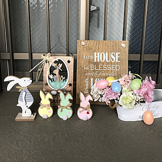 玄関 入り口 イースターディスプレイのインテリア実例 Roomclip ルームクリップ