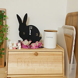キッチン/ニトリ/ブレッドケース/2018.4.29/コーヒーキャニスター...などのインテリア実例 - 2018-04-29 17:26:42