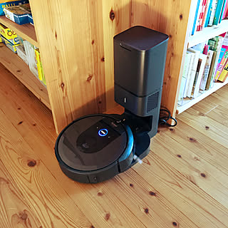 造作棚/ルンバi7+/アイロボット/木の家/床にものを置かない暮らし...などのインテリア実例 - 2019-11-30 15:21:12