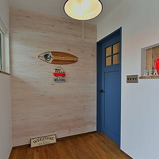 玄関 入り口 サーフ系のインテリア実例 Roomclip ルームクリップ