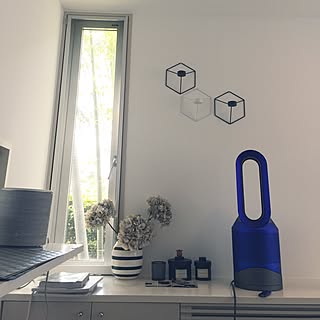 リビング/ダイソン扇風機/無機質インテリア/塩系インテリアにしたい/エフォートレス・スタイル...などのインテリア実例 - 2017-06-05 08:46:27