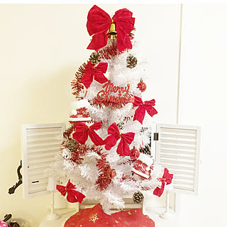 部屋全体/わんこと暮らす/クリスマスツリー/ホワイトが好き♡/RCの出逢いに感謝♡...などのインテリア実例 - 2017-11-30 16:41:28