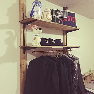 単管パイプのインテリア実例 Roomclip ルームクリップ