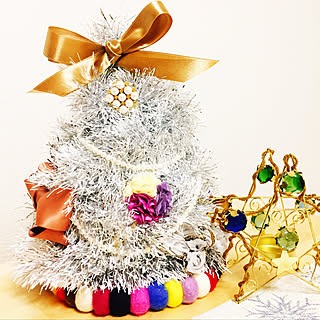 机/クリスマスインテリア/クリスマスツリー/ツリー/クリスマス...などのインテリア実例 - 2017-12-22 22:15:37