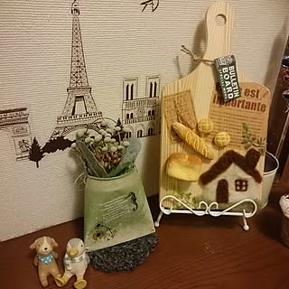 玄関/入り口/portulacaさんの作品❤/飾ってみた♪((o(^∇^)o))/ハンドメイド/ありがとう✨大切にするね♡...などのインテリア実例 - 2017-03-13 22:10:13