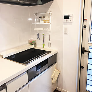 排気口カバー/ペーパーホルダー/調味料ラック/ナチュラル/シンプル...などのインテリア実例 - 2020-02-17 15:28:01