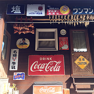 ホーロー看板のインテリア実例 Roomclip ルームクリップ