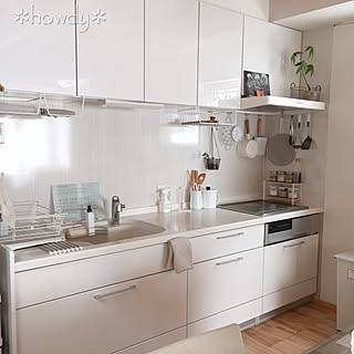 キッチン/ホーロー/LIXILキッチン/NO GREEN NO LIFE/tosca...などのインテリア実例 - 2019-12-06 12:39:36