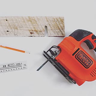 部屋全体/ジグソー/週末DIY/BLACK AND DECKER/BLACK+DECKER/BLACK&DECKER...などのインテリア実例 - 2016-02-26 07:49:04