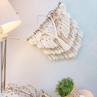 マクラメタペストリー/まくらめタペストリー/minneで販売中/ハンドメイド好き/ハンドメイド作品...などのインテリア実例 - 2020-01-23 14:13:36