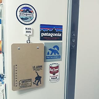 ステッカー パタゴニアのインテリア実例 Roomclip ルームクリップ