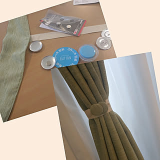 100均 カーテンタッセル手作りのインテリア実例 Roomclip ルームクリップ