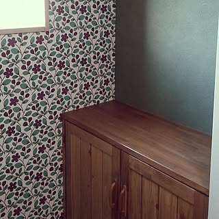 壁紙 造作棚のインテリア実例 Roomclip ルームクリップ