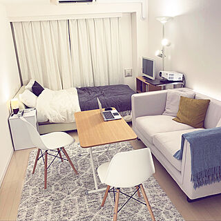 一人暮らし ホテルライクのおしゃれなインテリア 部屋 家具の実例 Roomclip ルームクリップ