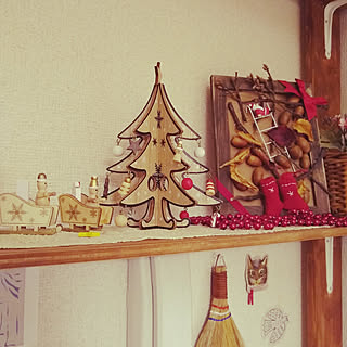 クリスマス工作のインテリア実例 Roomclip ルームクリップ