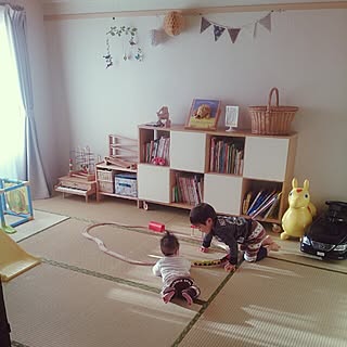 部屋全体/ハンドメイド/3COINS/セリア/インスタグラムしています。...などのインテリア実例 - 2015-01-09 09:11:21