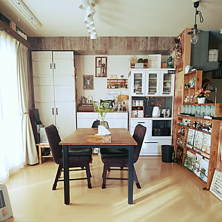 部屋全体/フォロー&いいね!ありがとうございます☆/男前もナチュラルも好き/賃貸でも楽しく♪/兵庫県民...などのインテリア実例 - 2017-12-10 23:49:31