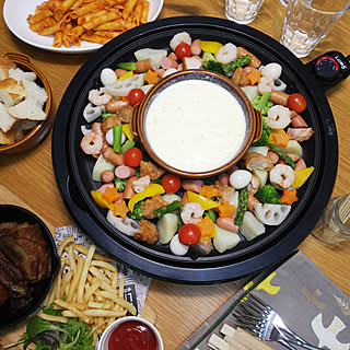 チーズフォンデュ ホットプレートのインテリア実例 Roomclip ルームクリップ