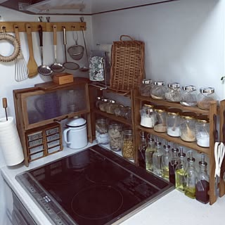 棚/いつもいる場所/シンプル/キッチンキッチン/キッチンペーパーホルダー...などのインテリア実例 - 2016-05-06 07:55:54