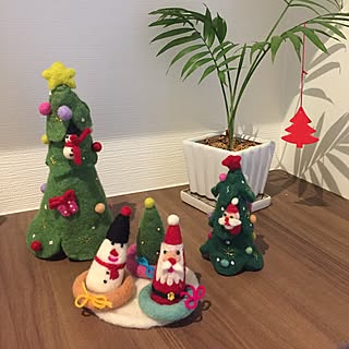 観葉植物 クリスマス装飾のインテリア実例 Roomclip ルームクリップ