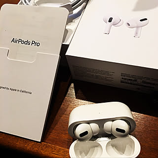 Apple製品/イベント参加/イヤフォン/音楽を聴く/AirPodsPro...などのインテリア実例 - 2020-06-07 21:24:33