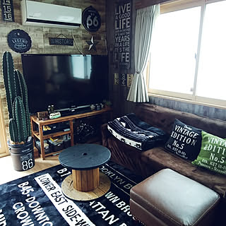 部屋全体/ありがとう♡/感謝です♡/男前もナチュラルも好き/賃貸でも楽しく♪...などのインテリア実例 - 2018-04-03 18:43:04
