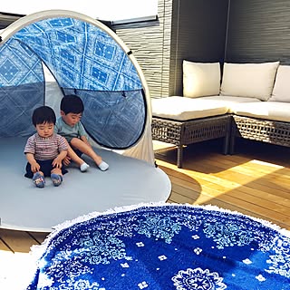 ニトリ ワンタッチサンシェルターの商品を使ったおしゃれなインテリア実例 Roomclip ルームクリップ