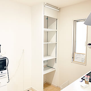 ロールスクリーン 可動棚のインテリア実例 Roomclip ルームクリップ