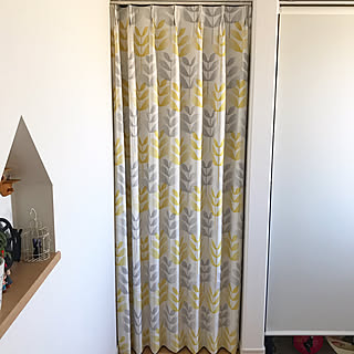 カーテン 玄関収納のインテリア実例 Roomclip ルームクリップ