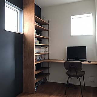 造作本棚のインテリア実例 Roomclip ルームクリップ