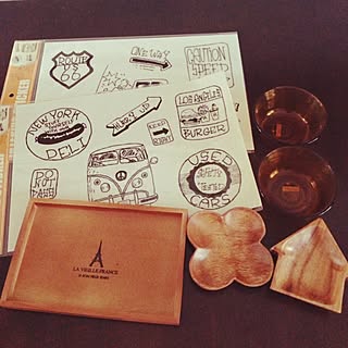 部屋全体/100均/キャンドゥ/購入品♡/アカシアの器...などのインテリア実例 - 2014-09-16 17:48:55