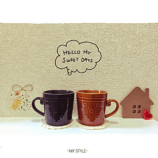 ペアマグカップのインテリア実例 Roomclip ルームクリップ