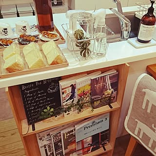 キッチン/キッチンカウンター/シフォンケーキ/お菓子作り/手作り...などのインテリア実例 - 2017-02-24 21:22:19