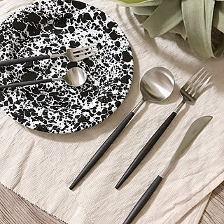 カトラリー/GOA/クチポール/白黒インテリア/海外インテリア...などのインテリア実例 - 2019-06-21 23:20:39