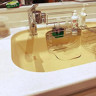 キッチン/洗剤ボトル/洗剤置き場/サンウェーブ/人口大理石...などのインテリア実例 - 2018-08-28 14:46:34