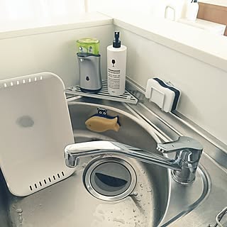 キッチン/片付け/日替わり投稿企画!土曜日/賃貸でも諦めない!/賃貸でも楽しく♪...などのインテリア実例 - 2017-06-17 14:15:53