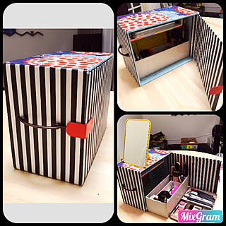 セリア メイクボックス Diyのインテリア 手作りの実例 Roomclip ルームクリップ セリア メイクボックス Diyのインテリア 手作りの実例 Roomclip ルームクリップ