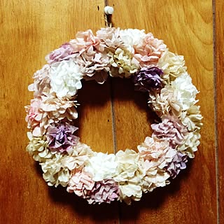 壁/天井/ダイソー/ハンドメイド/ペーパーナプキン/100均...などのインテリア実例 - 2015-06-14 18:53:26