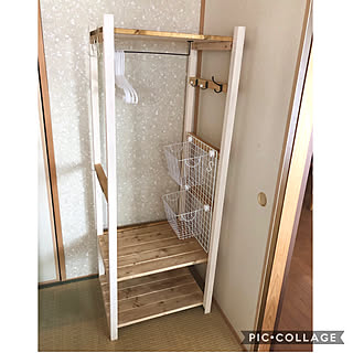 ダイソー ハンガーラックdiyのインテリア 手作りの実例 Roomclip ルームクリップ ダイソー ハンガーラックdiyのインテリア 手作りの実例 Roomclip ルームクリップ
