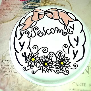 主婦アイディア/大好評です!( ☆∀☆)/こっこのお店/welcomeスコップ/フライパンアート...などのインテリア実例 - 2015-06-17 12:53:42