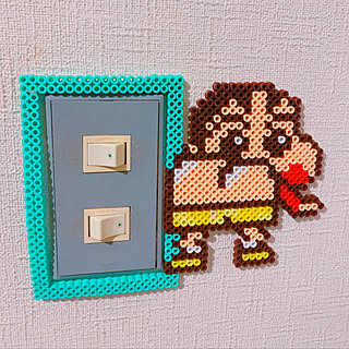 スイッチカバー しんちゃんのおしゃれなアレンジ 飾り方のインテリア実例 Roomclip ルームクリップ
