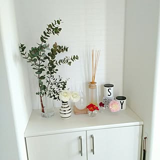 玄関 下駄箱の上のインテリア実例 Roomclip ルームクリップ