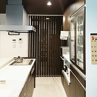 キッチン/ブラインド/シンプル/収納/パントリー...などのインテリア実例 - 2018-05-07 22:02:28