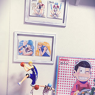 100均 黒子のバスケのインテリア実例 Roomclip ルームクリップ