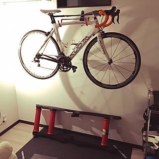 自転車 ローラー台のインテリア実例 Roomclip ルームクリップ