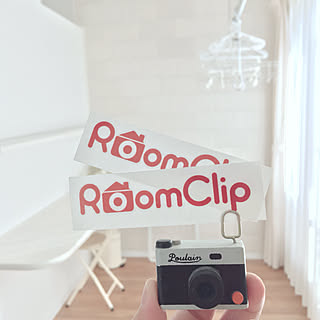 室内干しスペース/部屋干しスペース/景品/roomclipステッカー/コンテスト入賞♡...などのインテリア実例 - 2017-12-21 23:08:00