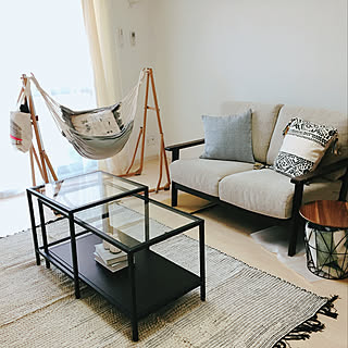 部屋全体/ナチュラル/IKEA/北欧/ニトリ...などのインテリア実例 - 2018-04-03 22:46:16