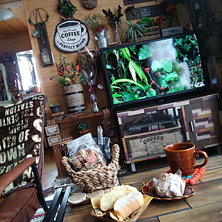 玄関/入り口/カフェ☕time/モンブラン♡/メロンパンラスク/紅茶ラスク...などのインテリア実例 - 2019-03-13 16:21:54