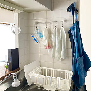 無印良品 ふきん掛けのインテリア実例 Roomclip ルームクリップ
